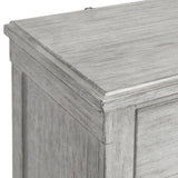 Scott Nightstand W/USB White Finish