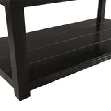 Marcello w/ White Top - Rectangular Coffee Table W/Casters