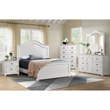 Kona 6-Drawer Dresser in White