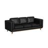 Venus Sofa with Cherry Finished Wooden Front