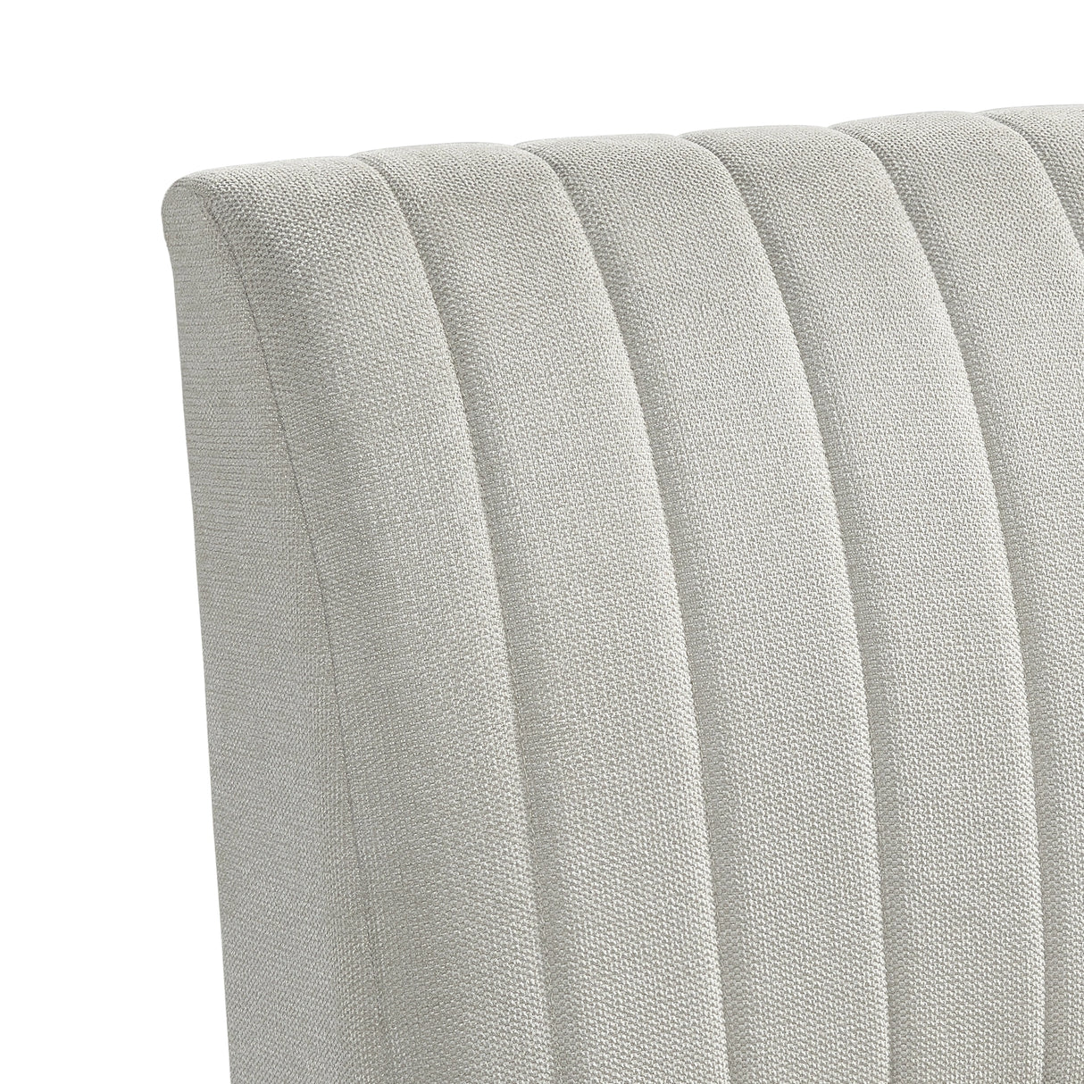 Jemma Upholstered Side Chair in Beige Linen (2 Per Carton)