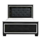 Allura (3)California King Bed, LED Lighting
