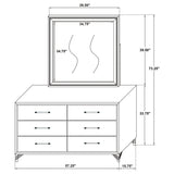 Lucia Dresser with Mirror