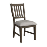 Yellowstone Standard Height Dining Set in Medium Brown-Table and Four Chairs