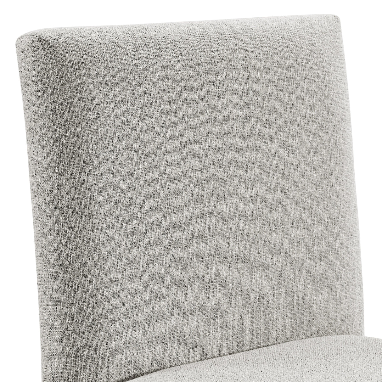 Seneca Counter Side Chair with Grey Fabric in Brown (2 Per Carton)
