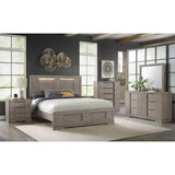 Kelis Panel Bedroom Set with LED