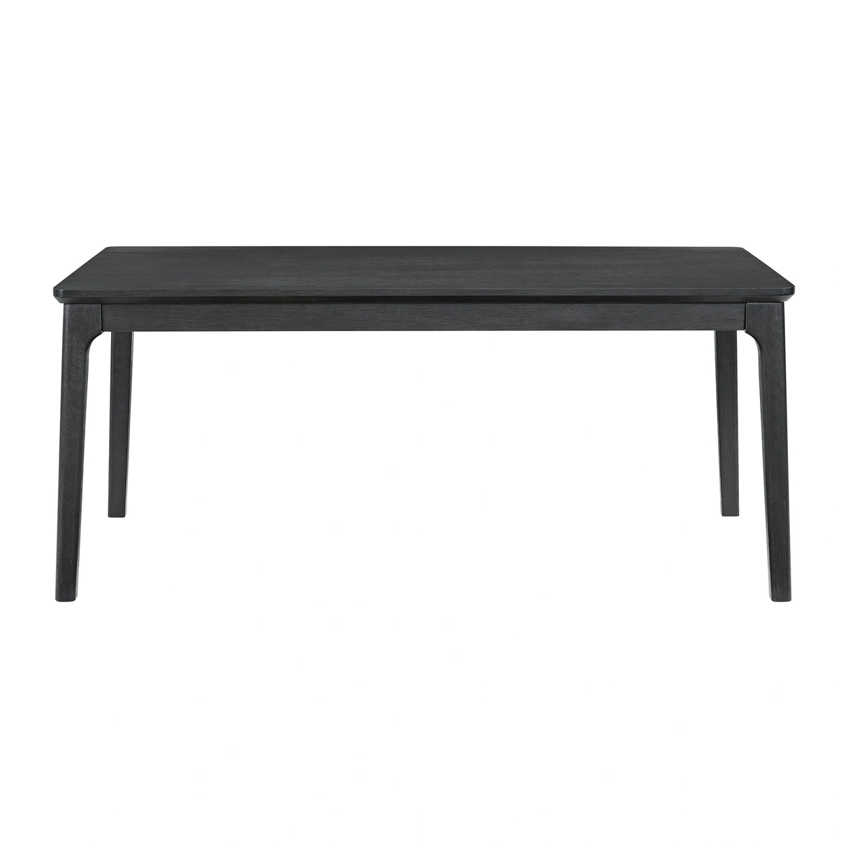 Garcia 6PC Dining Set with Table, 4 Chairs, and Bench in Black