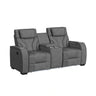 Blitz Motion Loveseat with Console, and LED