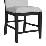 Transcend Dining Set in Charcoal