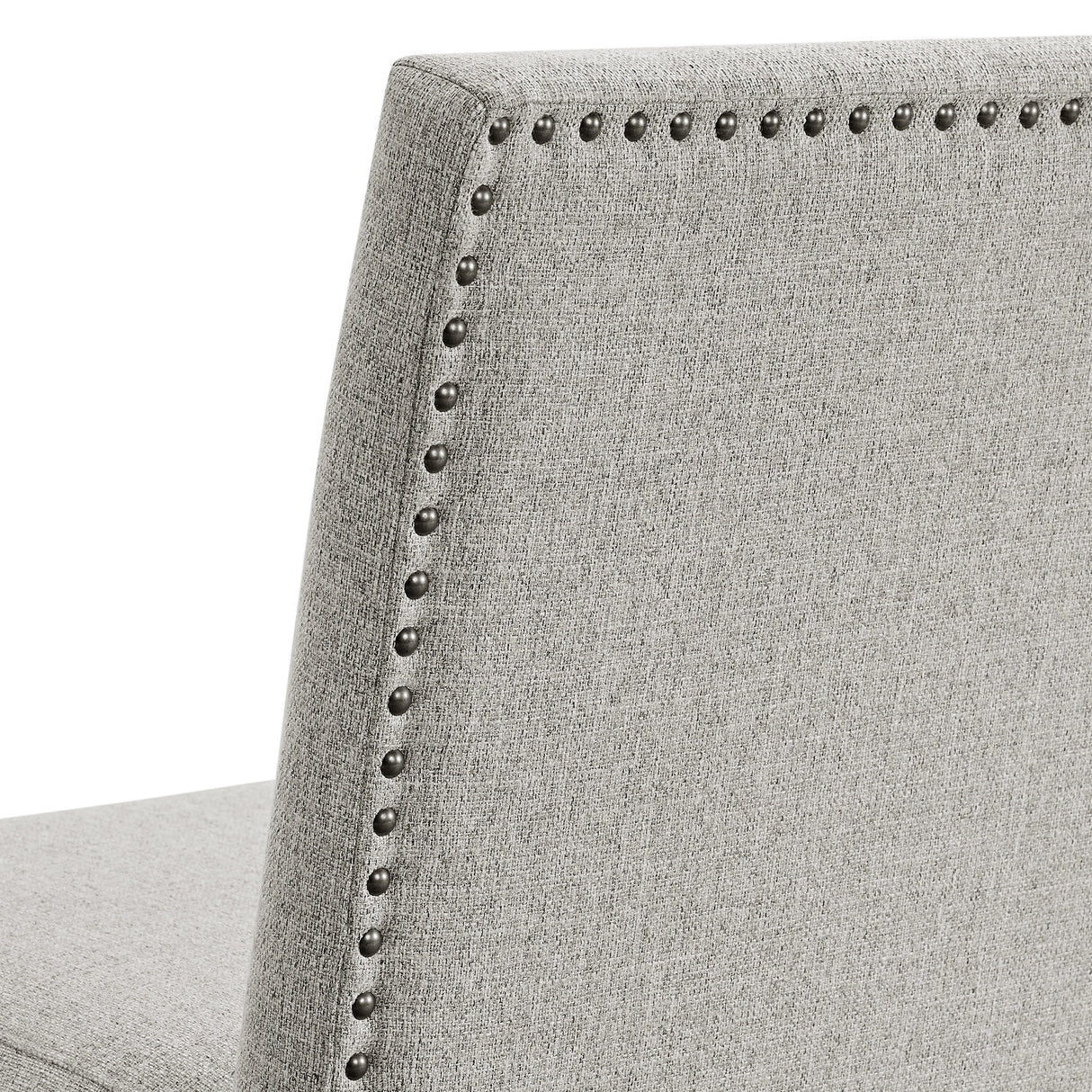 Seneca Counter 3PC Corner Bench with Grey Fabric
