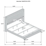 Lucia Wingback Bed