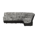 Santorini Armless Chair in Dillon/Shire Grey