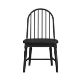 Heritage & Home Windsor Side Chair with Leveler in Black (2 Per Carton)