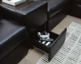 Modmax II Sectional with Chaise and Storage Consoles