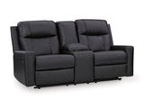 Mackmenville Reclining Loveseat with Console