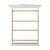 Kona Bedroom Set with 2 Nightstands in White