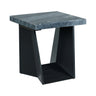 Beckley End Table Complete in Marble Top
