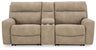 Next-Gen DuraPella Power Reclining Sectional Loveseat with Console