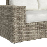 Carmona 6PC Conversion Set in Natural and Olefin Beige with Ottoman