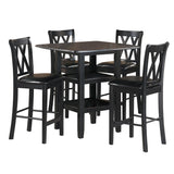 2514BK-36 - 5-Piece Pack Counter Height Set