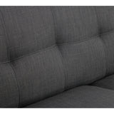 Hadley 4480 KD Love Seat Heirloom Charcoal w/No Pillows
