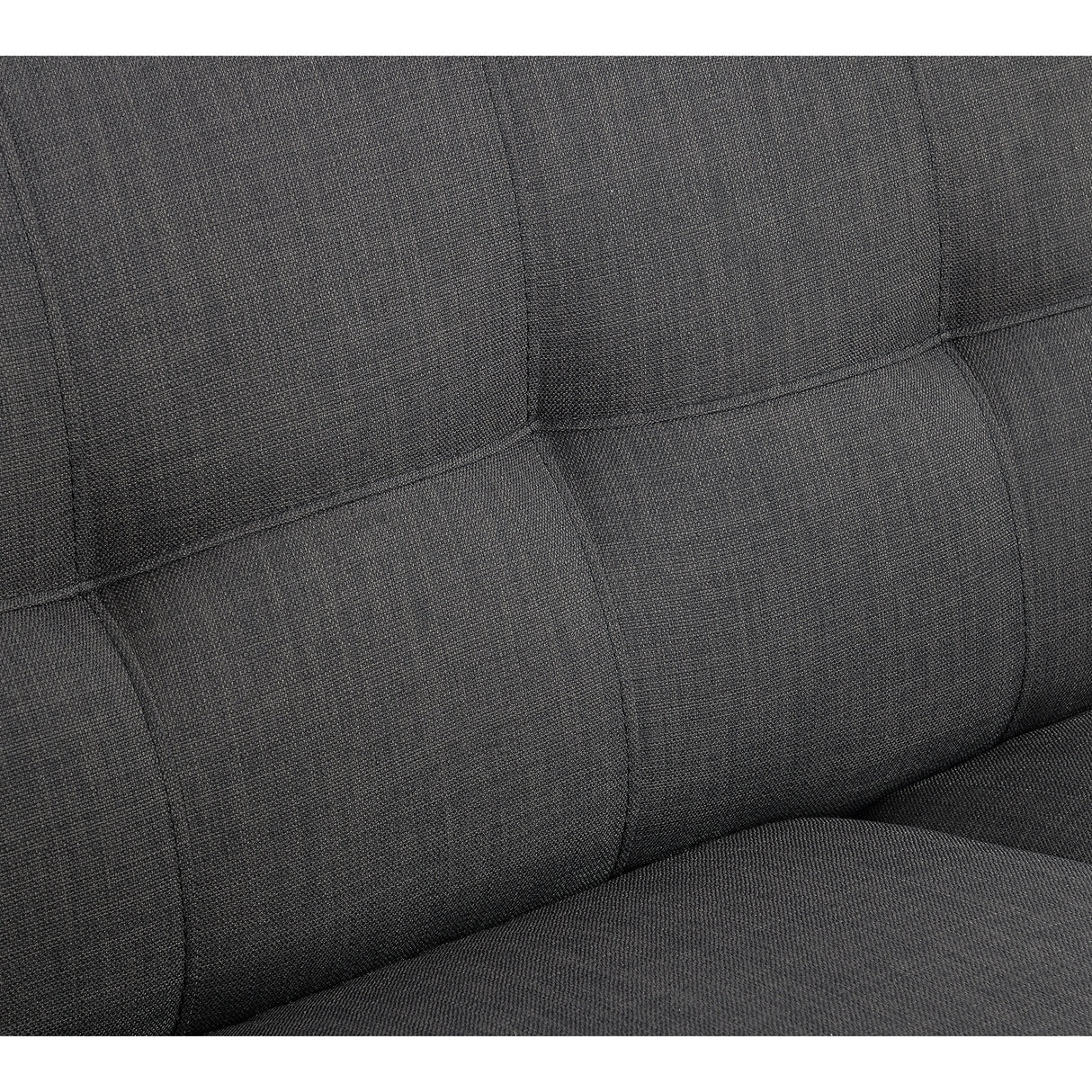Hadley Sofa & Loveseat Set in Charcoal