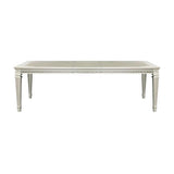 Bevelle Rectangular Dining Table in Silver 1958-96
