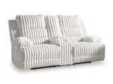 Rhines Falls Power Reclining Loveseat with Console