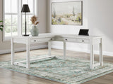 Robbinsdale L-Shaped Home Office Desk