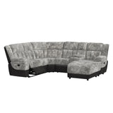 Santorini Armless Chair in Dillon/Shire Grey