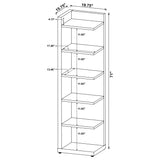 Alder Corner Bookcase