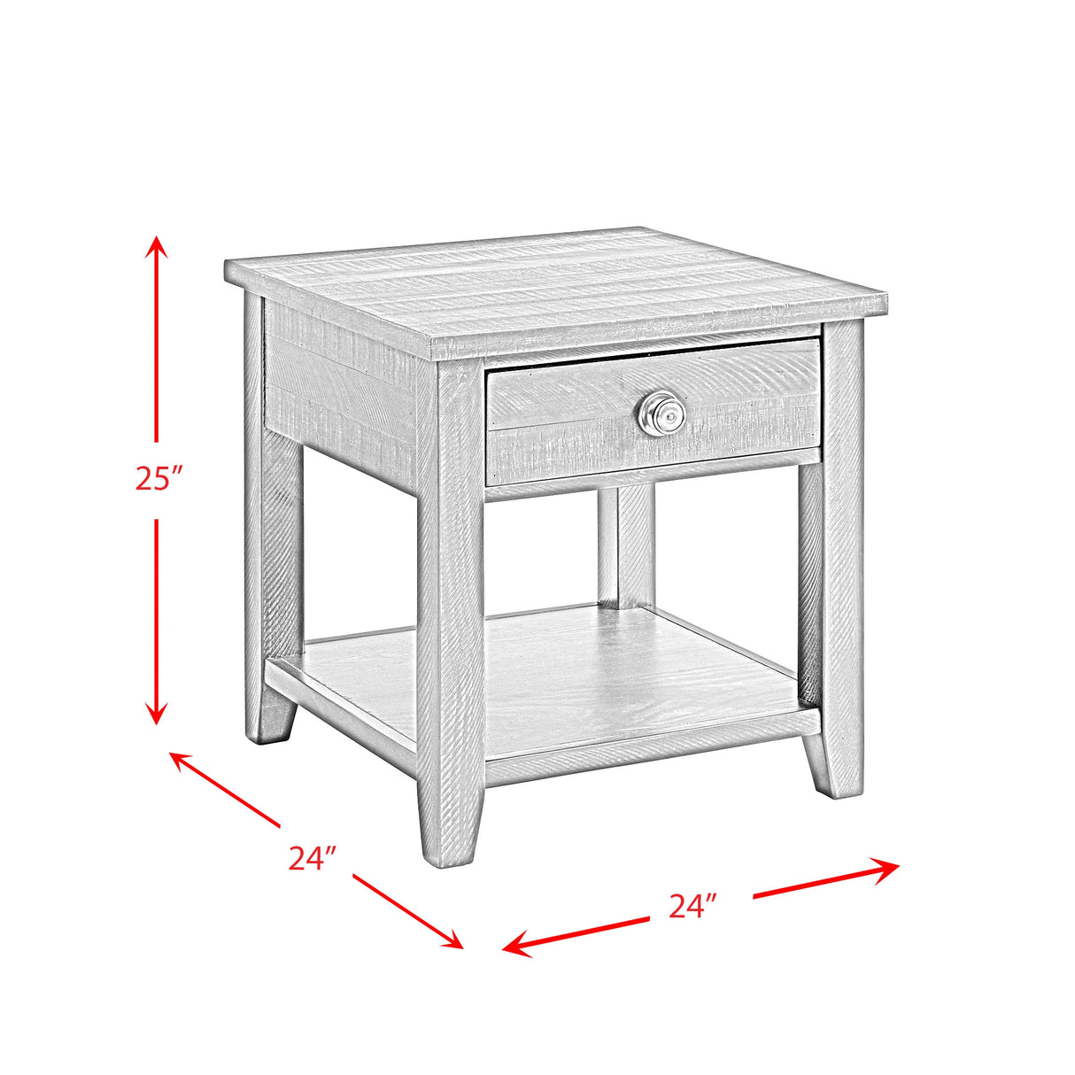 Kendyl 2PC Occasional Table Set-Coffee Table & End Table