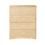 Bartly 4 Drawer Chest in Natural B2043-9