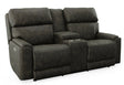 82348B Power HR/LB Dual Glide Recl. Cons. Loveseat