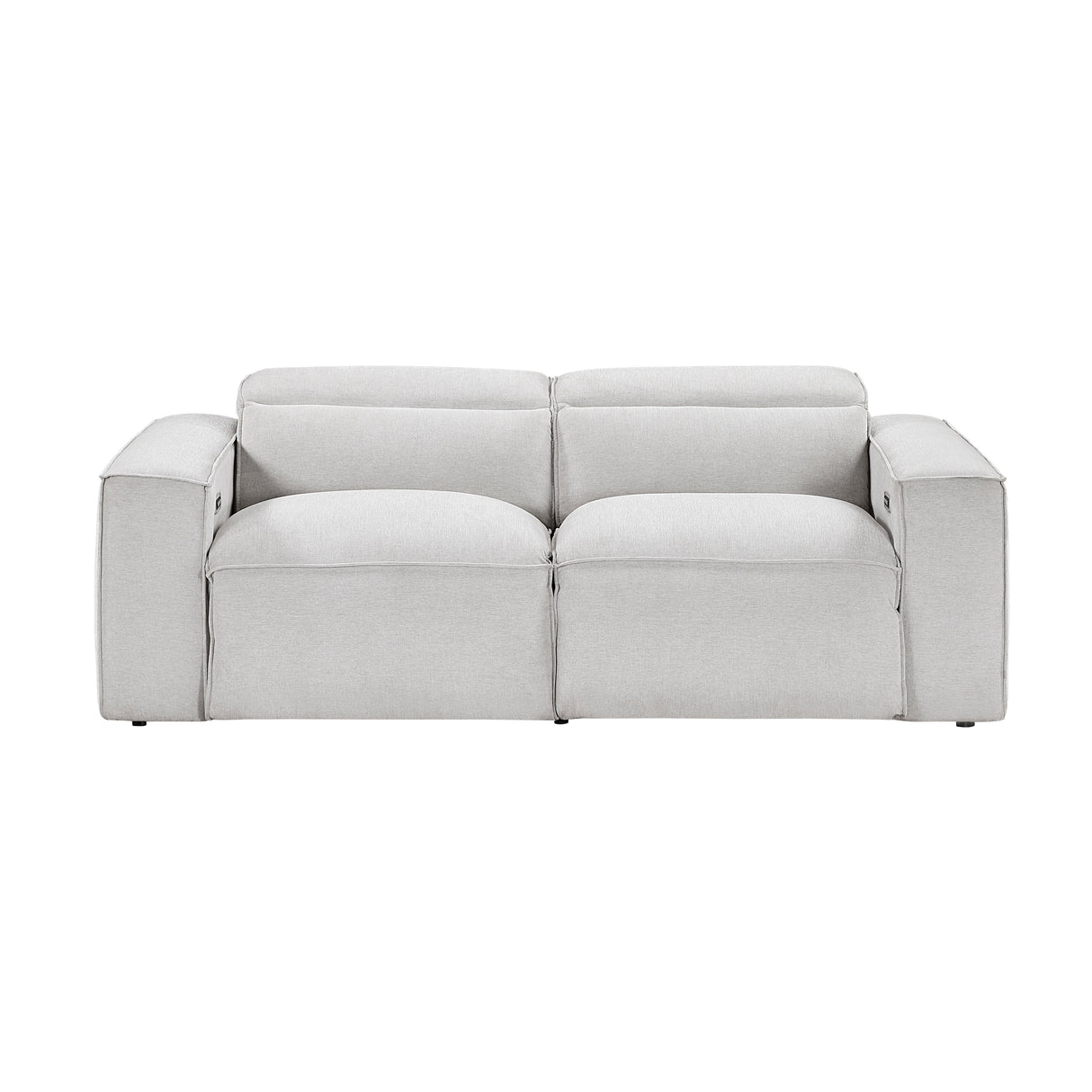 Phoebe-(2)Power Double Reclining Love Seat with Power Headrests image