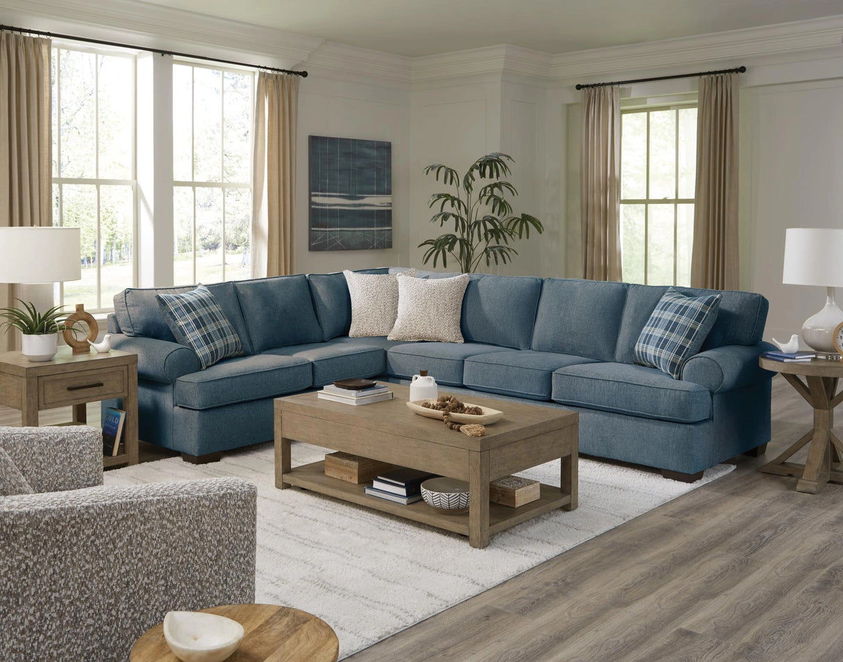 2300 Becker Navy Sectional
