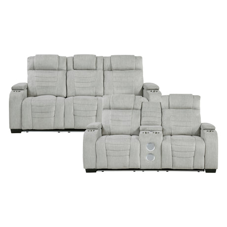 Ronan-2pc Set: Sofa, Love image
