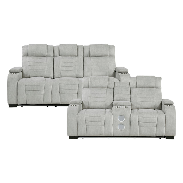 Ronan-2pc Set: Sofa, Love image