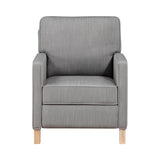 8557GY-1PB - Push Back Reclining Chair