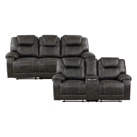 Gainesville-2pc Set: Sofa, Love image
