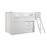 Galen-(4) Low Loft Bunk with Dresser image
