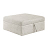 Isla-Storage Ottoman with Casters image
