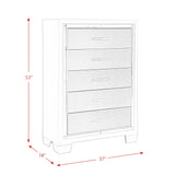 Platinum Platform Storage Bedroom Set