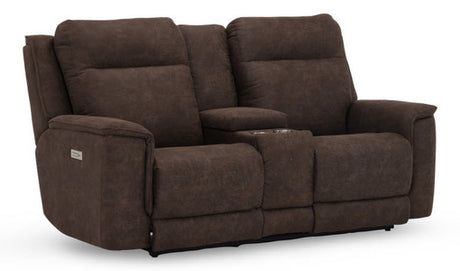 86885X Power HR/Lumbar Console Loveseat w/Wireless Remote