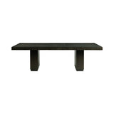 Donovan Rectangular Standard Height Dining Table in Black
