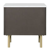 Nightstand w/Marble Top