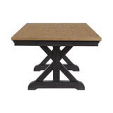 Montrose Dining Table with 20"" Leaf in Espresso and Brown