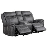 Power Motion Glider Loveseat w/USB Port
