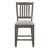 Granby Counter Height Chair in Antique Gray (Set of 2) 5627GY-24