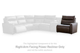 ModZ Power Reclining Sectional with Audio Consoles